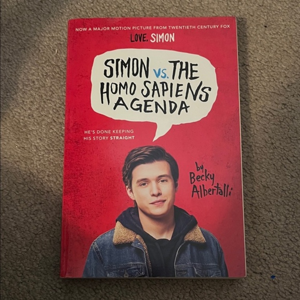 Becky Albertalli's Engaging Novel with Red Cover